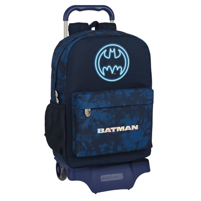 Product Σχολική Τσάντα με Ρόδες Batman Legendary Ναυτικό Μπλε 30 x 43 x 14 cm base image