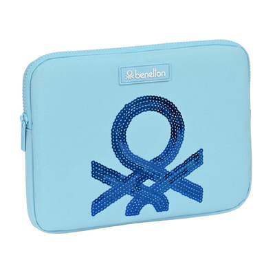 Product Τσάντα Laptop Benetton Sequins Ανοιχτό Μπλε (31 x 23 x 2 cm) base image
