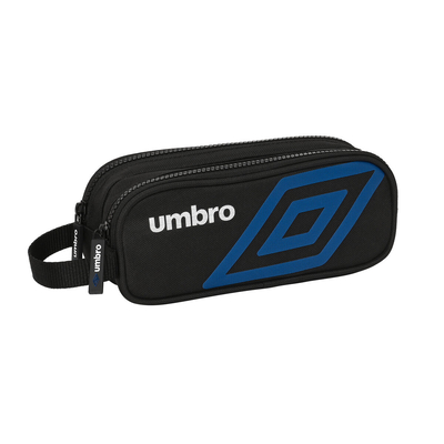 Product Διπλή Κασετίνα Umbro Flash Μαύρο 21 x 8 x 6 cm base image