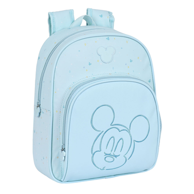 Product Σχολική Τσάντα Mickey Mouse Clubhouse Baby Ανοιχτό Μπλε (28 x 34 x 10 cm) base image