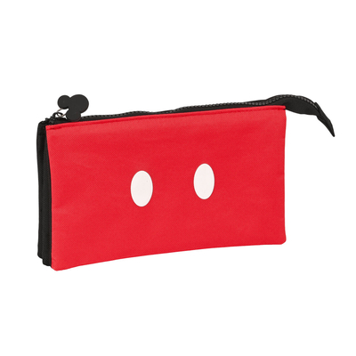 Product Τριπλή Κασετίνα Mickey Mouse Clubhouse Mickey mood Κόκκινο Μαύρο (22 x 12 x 3 cm) base image