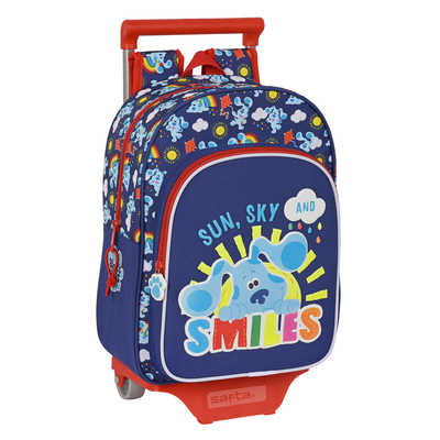 Product Σχολική Τσάντα με Ρόδες Blue's Clues Ναυτικό Μπλε (26 x 34 x 11 cm) base image