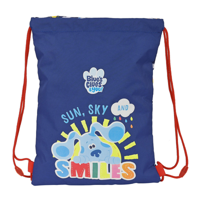 Product Σχολική Τσάντα με Σχοινιά Blue's Clues Ναυτικό Μπλε (26 x 34 x 1 cm) base image