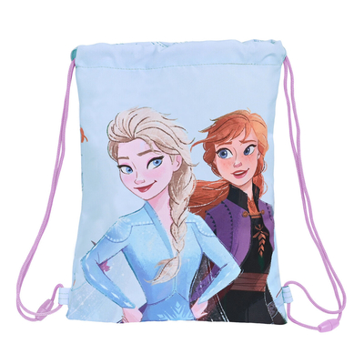 Product Σχολική Τσάντα με Σχοινιά Frozen Believe Λιλά base image