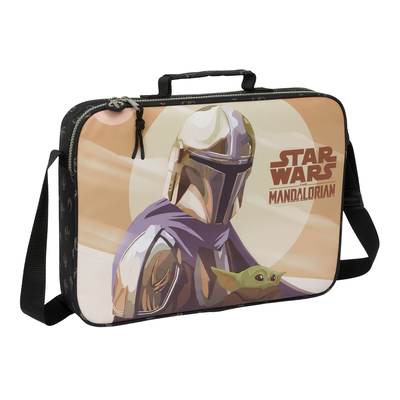 Product Σχολική Τσάντα The Mandalorian This is the way Καφέ Μαύρο 38 x 28 x 6 cm base image