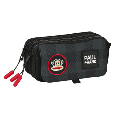 Product Τριπλή Κασετίνα Paul Frank Campers Μαύρο (21,5 x 10 x 8 cm) base image