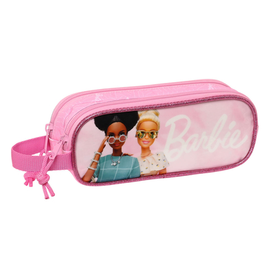 Product Διπλή Κασετίνα Barbie Girl Ροζ 21 x 8 x 6 cm base image