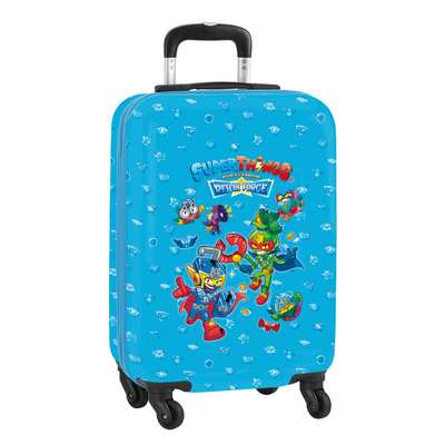 Product Βαλίτσα Καμπίνας Τρόλεϊ SuperThings Rescue Force 34.5 x 55 x 20 cm Μπλε 20'' base image