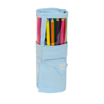 Product Κασετίνα Glow Lab Cisnes Roll-up Μπλε 7 x 20 x 7 cm (27 Τεμάχια) base image