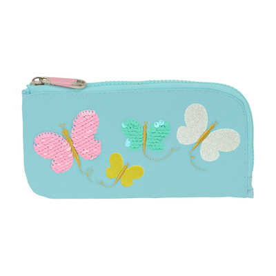 Product Κασετίνα Moos Butterflies Ανοιχτό Μπλε 23 x 11 x 1 cm base image
