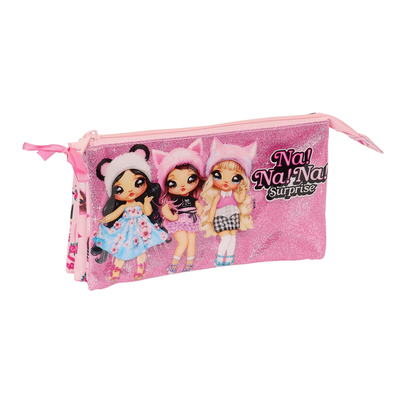 Product Διπλή Κασετίνα Na!Na!Na! Surprise Fabulous Ροζ 22 x 12 x 3 cm base image