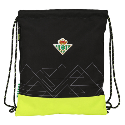Product Σχολική Τσάντα με Σχοινιά Real Betis Balompi? Μαύρο γκράφιτι base image