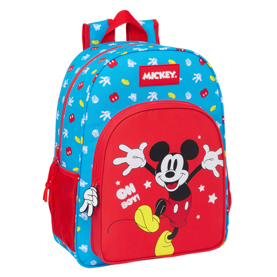 Product Σχολική Τσάντα Mickey Mouse Clubhouse Fantastic Μπλε Κόκκινο 33 x 42 x 14 cm base image