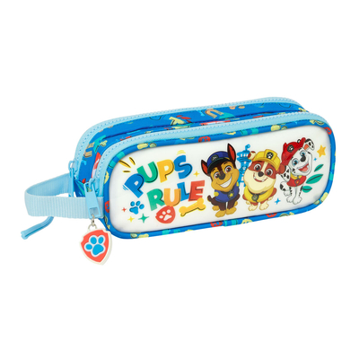 Product Διπλή Κασετίνα The Paw Patrol Pups rule Μπλε 21 x 8 x 6 cm base image