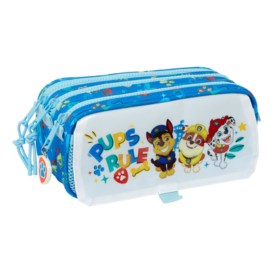 Product Τριπλή Κασετίνα The Paw Patrol Pups rule Μπλε 21,5 x 10 x 8 cm base image