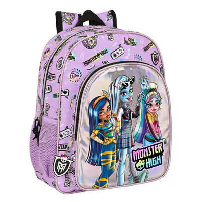 Product Σχολική Τσάντα Monster High Best boos Λιλά 32 X 38 X 12 cm base image