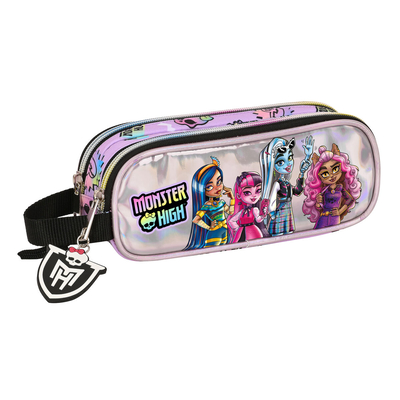 Product Διπλή Κασετίνα Monster High Best boos Λιλά 21 x 8 x 6 cm base image