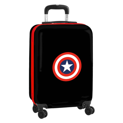 Product Βαλίτσα Καμπίνας Captain America Μαύρο 20'' 34,5 x 55 x 20 cm base image