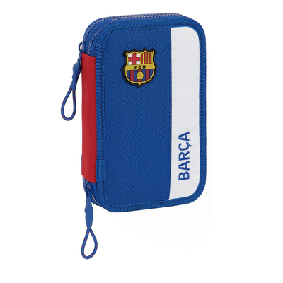 Product Σακίδιο Πλάτης για τα Μολύβια F.C. Barcelona Μπλε Μπορντό 12.5 x 19.5 x 4 cm (28 Τεμάχια) base image