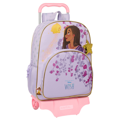 Product Σχολική Τσάντα με Ρόδες Wish Λιλά 33 x 42 x 14 cm base image