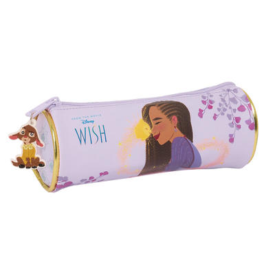 Product Κυλινδρική Κασετίνα Wish Λιλά 20 x 7 x 7 cm base image