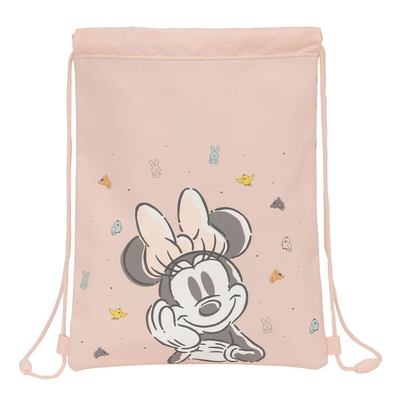 Product Σχολική Τσάντα με Σχοινιά Minnie Mouse Baby Ροζ 26 x 34 x 1 cm base image