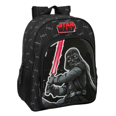 Product Σχολική Τσάντα Star Wars The fighter Μαύρο 32 X 38 X 12 cm base image
