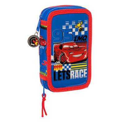 Product Σακίδιο Πλάτης για τα Μολύβια Cars Race ready Μπλε 12.5 x 19.5 x 4 cm (28 Τεμάχια) base image
