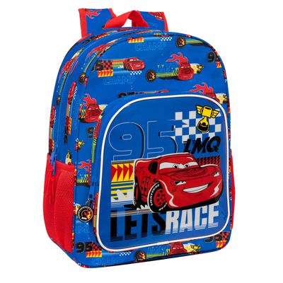 Product Σχολική Τσάντα Cars Race ready Μπλε 33 x 42 x 14 cm base image