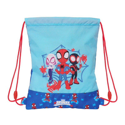 Product Σχολική Τσάντα με Σχοινιά Spidey Μπλε 26 x 34 x 1 cm base image