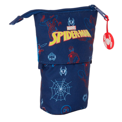 Product Κασετίνα σε Σχήμα Kούπας Spider-Man Neon Ναυτικό Μπλε 8 x 19 x 6 cm base image