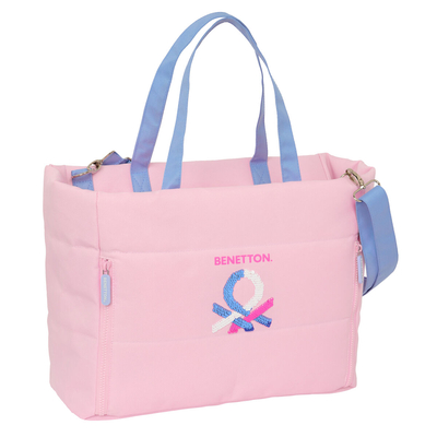 Product Τσάντα Benetton Pink Ροζ 40 x 31 x 17 cm base image