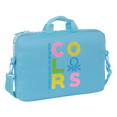 Product Τσάντα Laptop Benetton Spring Celeste 40 x 27 x 4 cm base image