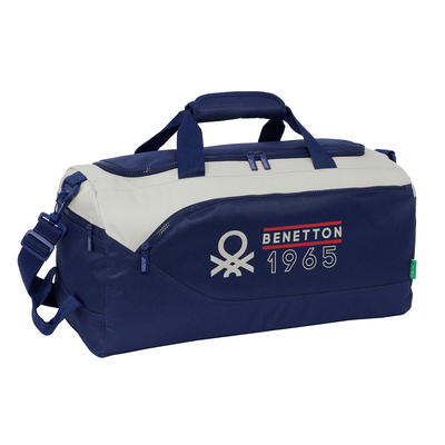 Product Αθλητική Tσάντα Benetton Varsity Γκρι Ναυτικό Μπλε 50 x 25 x 25 cm base image