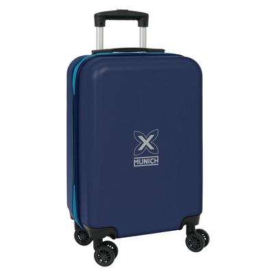 Product Βαλίτσα Καμπίνας Τρόλεϊ Munich Ναυτικό Μπλε 20'' 20 L 34,5 x 55 x 20 cm base image