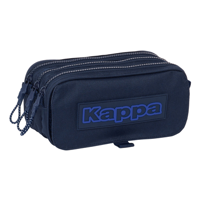 Product Τριπλή Κασετίνα Kappa Blue night Ναυτικό Μπλε 21,5 x 10 x 8 cm base image