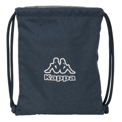 Product Σχολική Τσάντα με Σχοινιά Kappa Dark navy Γκρι Ναυτικό Μπλε 35 x 40 x 1 cm base image