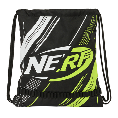 Product Σχολική Τσάντα με Σχοινιά Nerf Get ready Μαύρο 35 x 40 x 1 cm base image