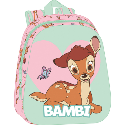 Product Σχολική Τσάντα Cl?sicos Disney Πράσινο Ροζ 27 x 33 x 10 cm base image