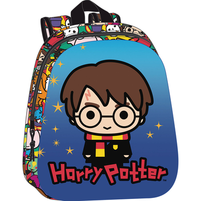 Product Σχολική Τσάντα Harry Potter Μπλε Πολύχρωμο 27 x 33 x 10 cm base image