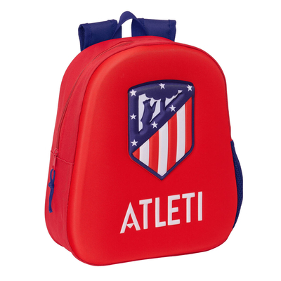 Product Σχολική Τσάντα 3D Atl?tico Madrid Κόκκινο 27 x 33 x 10 cm base image