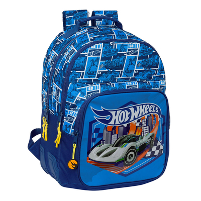 Product Σχολική Τσάντα Hot Wheels Sonny Ναυτικό Μπλε 32 x 42 x 15 cm base image