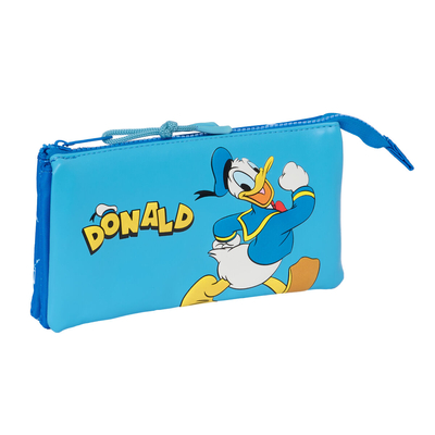 Product Διπλή Κασετίνα Donald Μπλε 22 x 12 x 3 cm base image