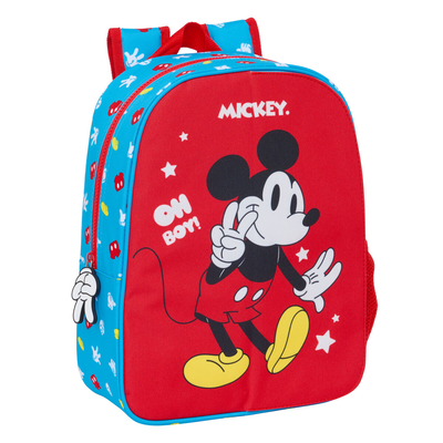 Product Σχολική Τσάντα Mickey Mouse Clubhouse Fantastic Μπλε Κόκκινο 26 x 34 x 11 cm base image