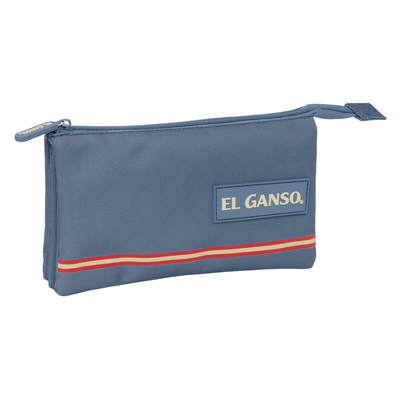 Product Τριπλή Κασετίνα El Ganso Μπλε 22 x 12 x 3 cm base image