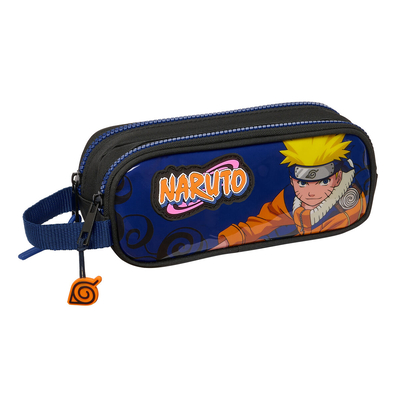Product Διπλή Κασετίνα Naruto Ninja Μπλε Μαύρο 21 x 8 x 6 cm base image