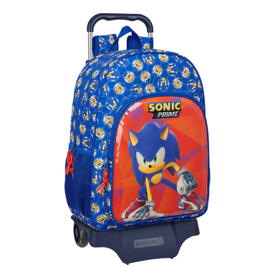 Product Σχολική Τσάντα με Ρόδες Sonic Prime Μπλε 33 x 42 x 14 cm base image
