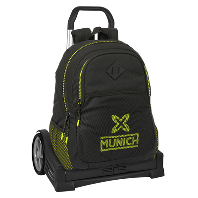 Product Σχολική Τσάντα με Ρόδες Munich Beat Μαύρο 32 x 44 x 16 cm base image