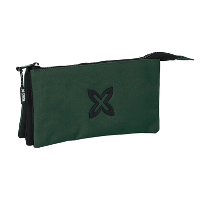 Product Τριπλή Κασετίνα Munich Verde Πράσινο 22 x 12 x 3 cm base image