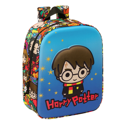 Product Σχολική Τσάντα Harry Potter Μπλε Πολύχρωμο 22 x 27 x 10 cm 3D base image